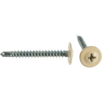 Саморез ПШC КРЕП-КОМП сверло 4,2х32 RAL1015 500шт пшс321015