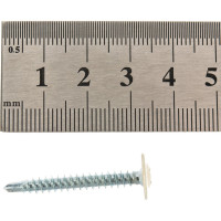 Саморез ПШC КРЕП-КОМП сверло 4,2х32 RAL1015 500шт пшс321015