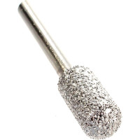 Шарошка алмазная цилиндрическая закругленная (10х20 мм) ПРАКТИКА 646-966