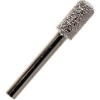 Шарошка алмазная цилиндрическая закругленная (10х20 мм) ПРАКТИКА 646-966