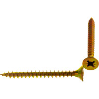 Саморез КРЕП-КОМП желтый цинк POZY 5х50 300шт жд550ф