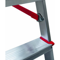 Профессиональная стремянка Новая Высота 7 ступеней, Max нагр. 225 кг, 2К башмаки, 3110107