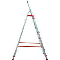 Профессиональная стремянка Новая Высота 8 ступеней, Max нагр. 225 кг, 2К башмаки, 3110108