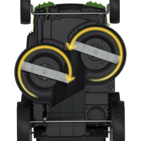 Аккумуляторная газонокосилка Greenworks Twin Force G40LM49DB 2500207