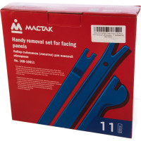 Набор съемников для панелей облицовки (лопатки, 11 предметов) МАСТАК 108-10011