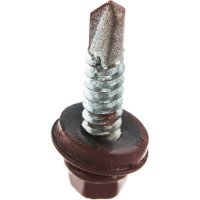 Кровельный саморез Kenner 5,5х25 RAL3009 оксидно-красный 250шт ск55253009ф