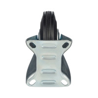 Колесо на неповоротной опоре (125 мм; 100 кг) Стелла 4002-125