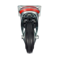 Колесо на поворотной опоре с тормозом (160 мм; 145 кг) Стелла 4003-160