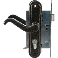 Врезной замок ЗЕНИТ Зенит-ЗВ4-3.02 бронза 09533