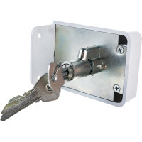 Накладной замок ЗЕНИТ Зенит-ЗН-1-3 белый 17768