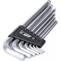 Набор шестигранных ключей с шаром 2.5-10мм 7шт JTC 5352