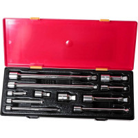 Набор плавающих удлинителей 15град. под ключ 1/4" 3/8" 1/2" в кейсе 11шт JTC-K1112