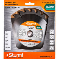 Диск пильный по дереву (165х20 мм; 24T) Sturm 9020-165-20-24T