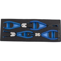 Набор съемников стопорных колец, ложемент, 4шт KING TONY 9-44214GPV