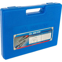 Набор съемников для стопорных колец 267мм, сменные насадки, кейс, 15шт KING TONY 45115PP