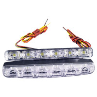 Ходовые огни Вымпел DRL-HP-6 пласт.корп, 6 диод с пов. 5045