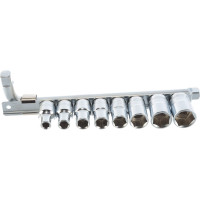 Комплект 6-гранных головок с L-образным воротком Hans 4609M