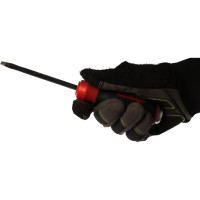 Профессиональная силовая отвертка с алмазным наконечником SI6х100мм JTC-5406