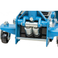 Низкопрофильный подкатной домкрат с резиновой насадкой 4 т NORDBERG быстрый подъем N32035