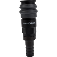 Композитное быстроразъёмное соединение ("елочка" 12 мм - рапид) WIEDERKRAFT WDK-840SH