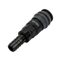 Композитное быстроразъёмное соединение ("елочка" 12 мм - рапид) WIEDERKRAFT WDK-840SH