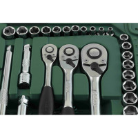 Универсальный набор инструмента 128 шт, 1/4, 3/8 и 1/2 DR SATA S09014A