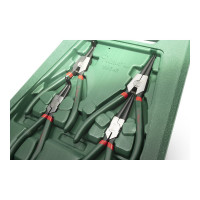 Набор съемников стопорных колец 4шт Hans 16854B