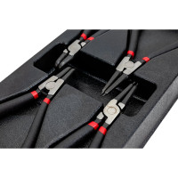 Набор съёмников стопорных колец с отверстием (4 предмета в ложементе) BAUM 110/4