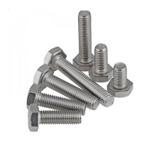 Болт DIN 933 с шестигранной головкой, оцинкованный М16х90, 10шт - коробка Tech-Krep 126538