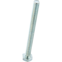 Болт DIN933 с шестигранной головкой оцинкованный М6x60 мм, 30 шт, коробка с окном Zitar 105206