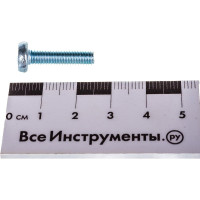 Винт DIN 7985 с полукруглой головкой, оцинкованный М5х20, 100шт - коробка Tech-Krep 105222