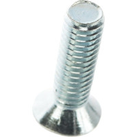 Винт DIN 965 с потайной головкой, оцинкованный М6х20, 100шт - коробка Tech-Krep 105241