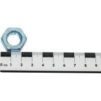 Шестигранная гайка DIN 934 оцинкованная М14, 8шт - пакет Tech-Krep/Zitar 112248