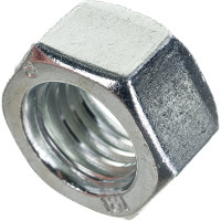 Шестигранная гайка DIN 934 оцинкованная М18, 4шт - пакет Tech-Krep/Zitar 112250