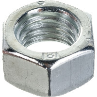 Шестигранная гайка DIN 934 оцинкованная М18, 4шт - пакет Tech-Krep/Zitar 112250