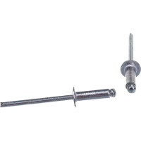 Заклепка 4.0х12, 500шт - пакет Tech-Krep 114170