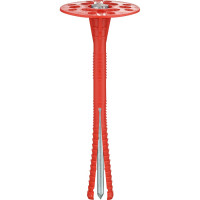 Дюбель для теплоизоляции с металлическим гвоздём 10х140, 25шт - пакет Tech-Krep 101705