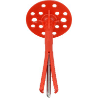 Дюбель для теплоизоляции с металлическим гвоздём 10х140, 25шт - пакет Tech-Krep 101705