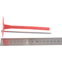 Дюбель для теплоизоляции с металлическим гвоздём 10х140, 25шт - пакет Tech-Krep 101705