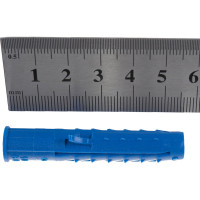 Распорный дюбель Чапай 10х60 шипы+усы, полипропилен 50шт - пакет Tech-Krep 117860