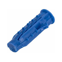 Распорный дюбель Чапай 6х25 шипы+усы, синие 1000шт - пакет Tech-Krep 111141