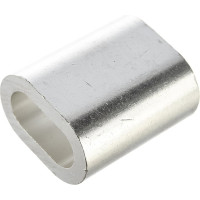 Прижимной зажим-наконечник для троса 10мм DIN 3093 1шт - ярлык Tech-Krep 102762