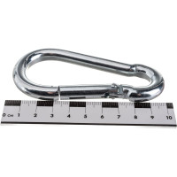 Карабин 10х100мм DIN 5299 1шт - ярлык Tech-Krep 102749