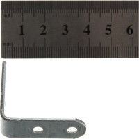 Мебельный оцинкованный уголок 12х35х35х2.0мм, 5шт - пакет Tech-Krep 110087