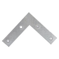 Мебельный оцинкованный уголок 80х80х2.0мм, 5шт - пакет Tech-Krep/Zitar 110092