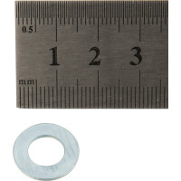 Плоская оцинкованная шайба DIN125а М8 200шт - коробка Tech-Krep 105260