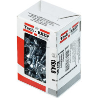 Универсальный саморез Tech-Krep 16х4,0 мм 200 шт оцинкованный, коробка с окном 102177