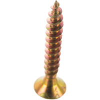 Универсальный саморез Tech-Krep 40х6,0 мм 100 шт желтый, коробка с окном 102269