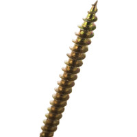 Универсальный саморез Tech-Krep 90х6,0 мм 50 шт желтый, коробка с окном 102274