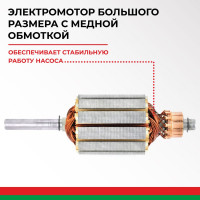 Насос перекачки топлива 220 V 60 л/мин БелАК Арес БАК.11060